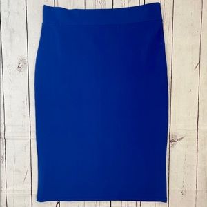 Women’s pencil skirt size XL thanth royal blue